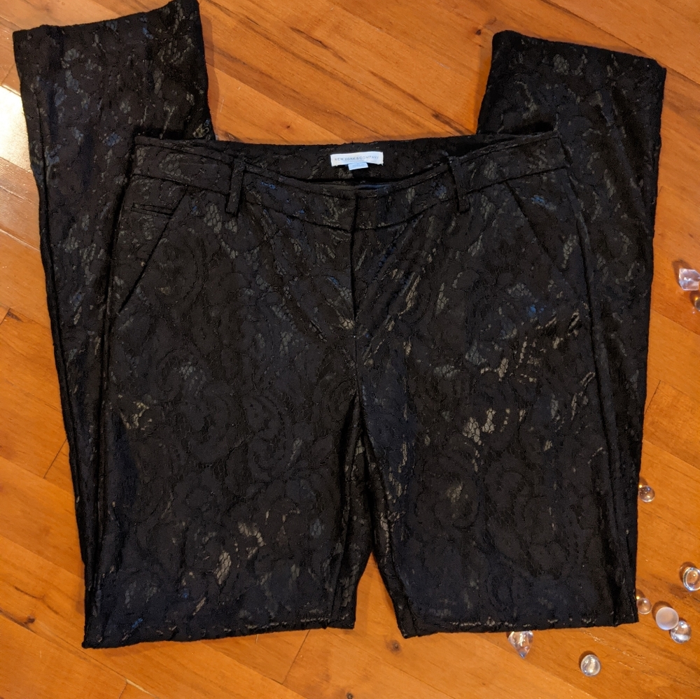 Lace Crosby Pant Slim NY & Company